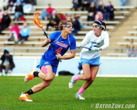 Florida's Kitty Cullen advances against UNC's Kara Cannizzaro