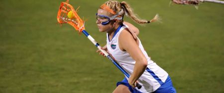 Ashley Bruns scores 100th career goal for Gators