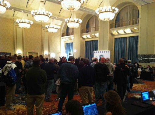 MLL 2012 College Draft, Marriott Liberty Ballroom, Philadephia PA